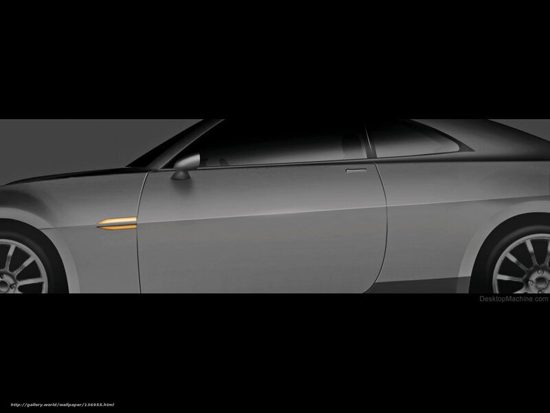 Silver Sports Car — Gray, Dramatic, Digital Art, Car Door