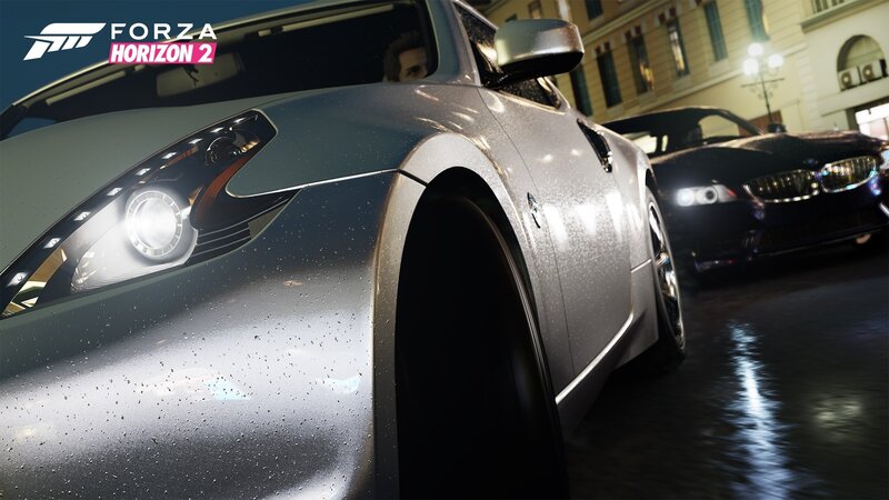 Silver Sports Car — Gray, Dramatic, Night, 3d Render, Street