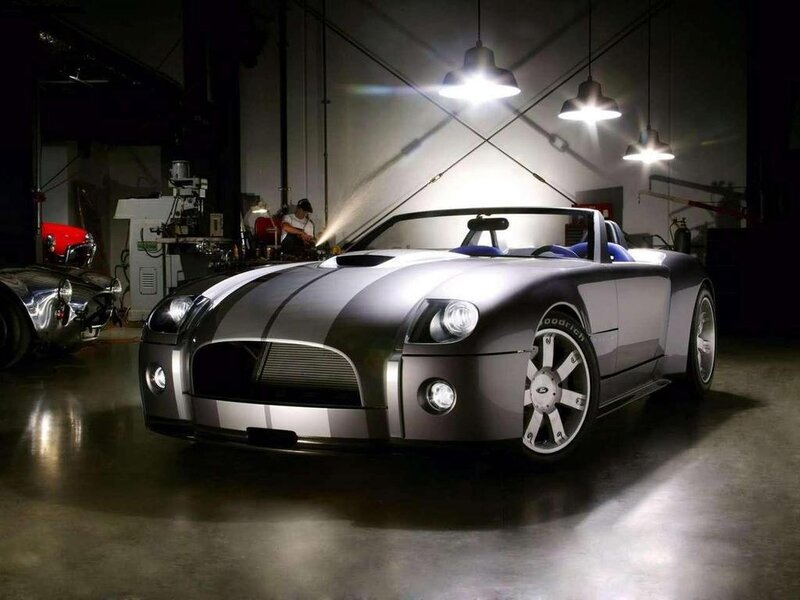 Silver Sports Car — Gray, Dramatic, Night, Photograph, Garage