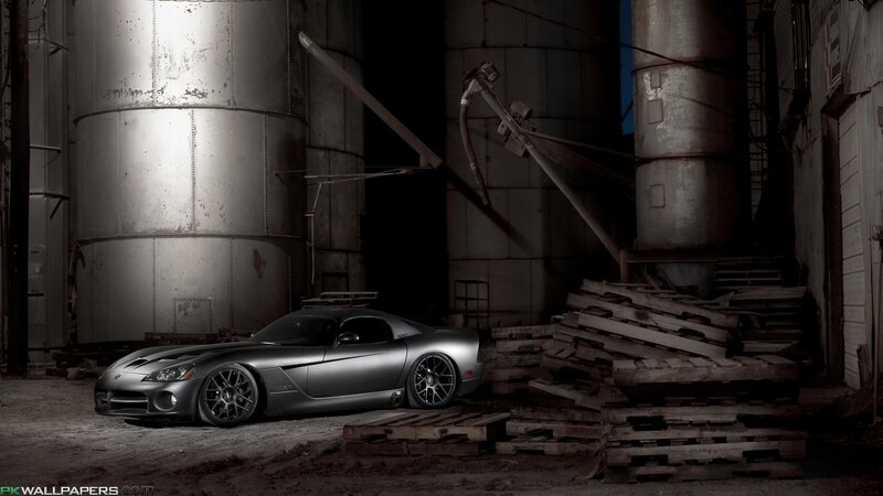 Silver Sports Car — Gray, Dramatic, Night, Photograph, Silo