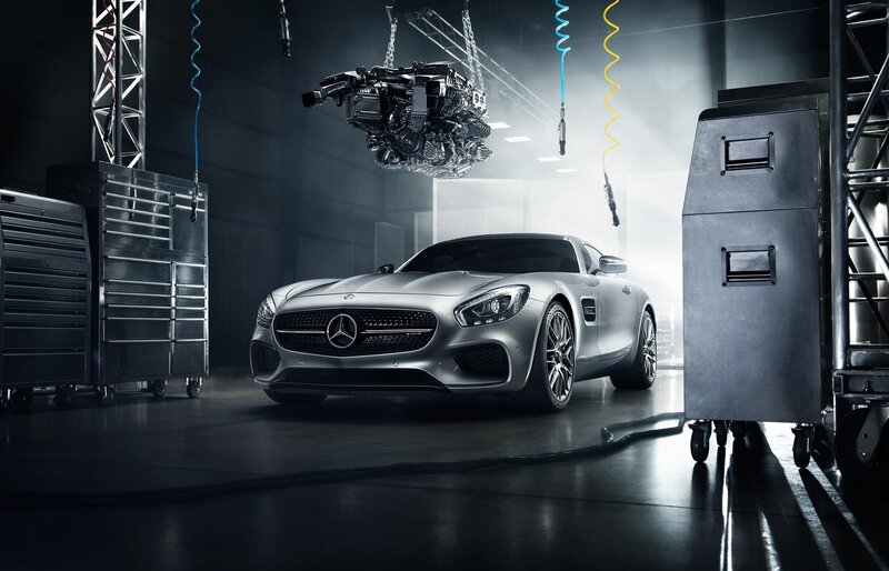 Silver Sports Car — Gray, Dramatic, Photograph, Car Engine