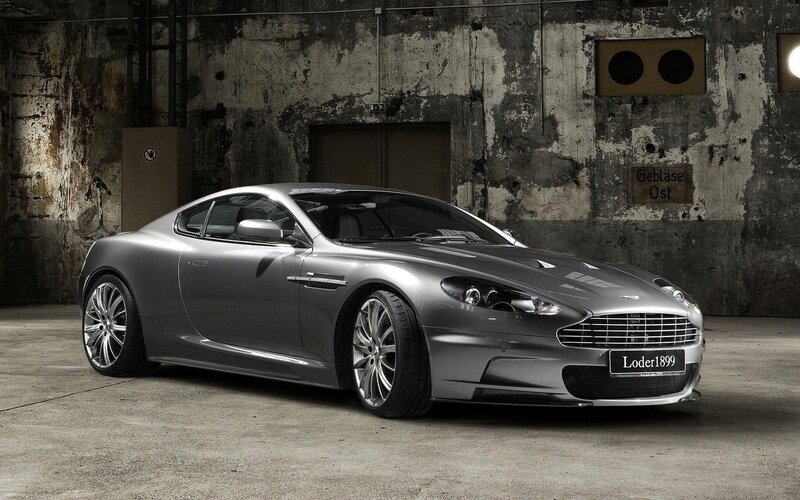 Silver Sports Car — Gray, Dramatic, Photograph, Concrete Floor