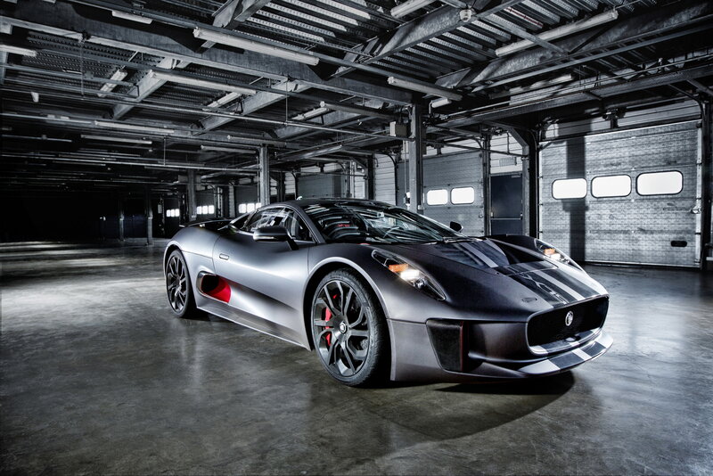 Silver Sports Car — Gray, Dramatic, Photograph, Garage