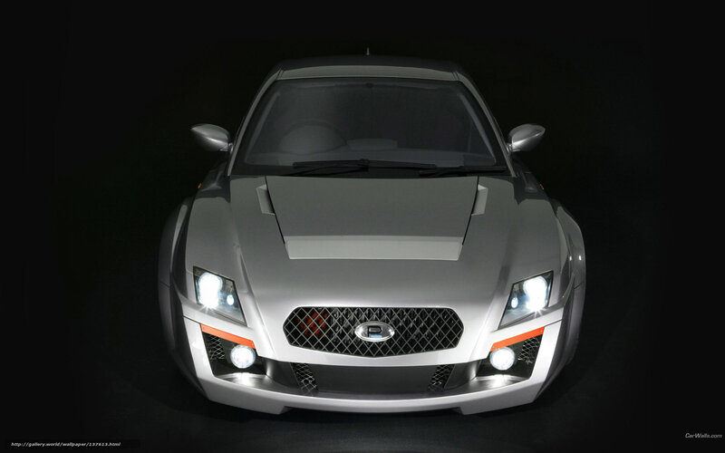 Silver Sports Car — Gray, Dramatic, Photograph, Headlights, Grille
