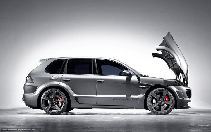 Silver Sports Car — Gray, Dramatic, Photograph, Hood