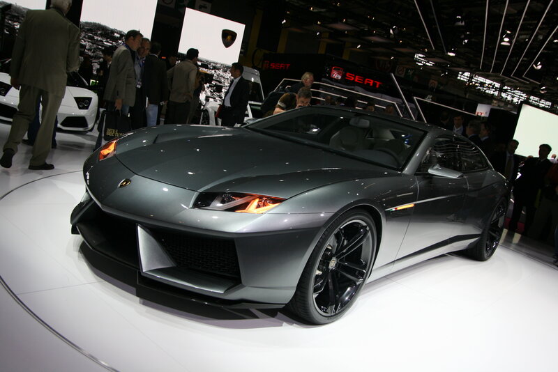 Silver Sports Car — Gray, Dramatic, Photograph, People, Car Show