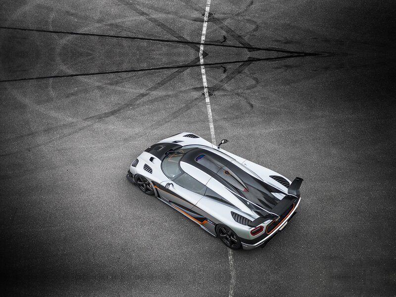 Silver Sports Car — Gray, Dramatic, Photograph, Race Track