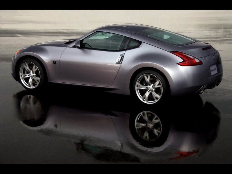 Silver Sports Car — Gray, Dramatic, Photograph, Wet Surface, Reflection, Black, Red