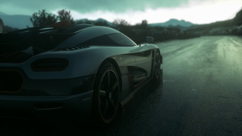 Silver Sports Car — Gray, Dramatic, Sunset, 3d Render, Road