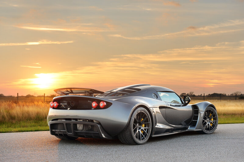 Silver Sports Car — Gray, Dramatic, Sunset, Photograph, Field
