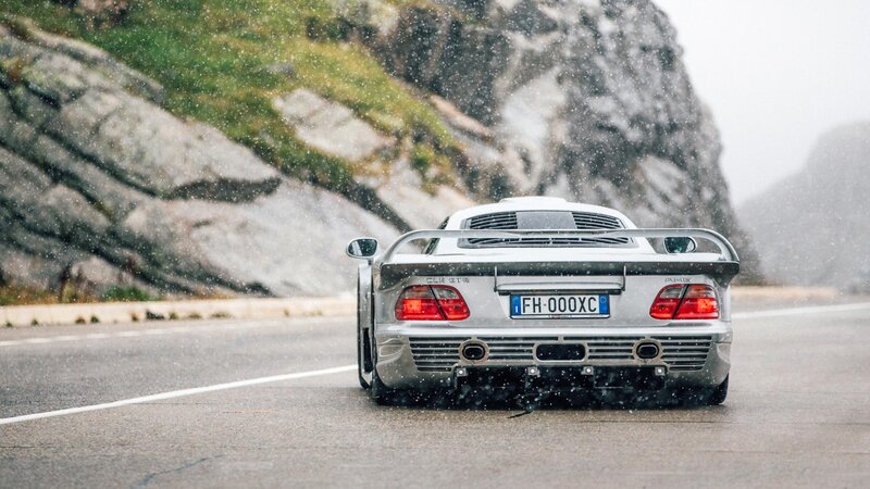 Silver Sports Car — Gray, Dramatic, Winter, Photograph