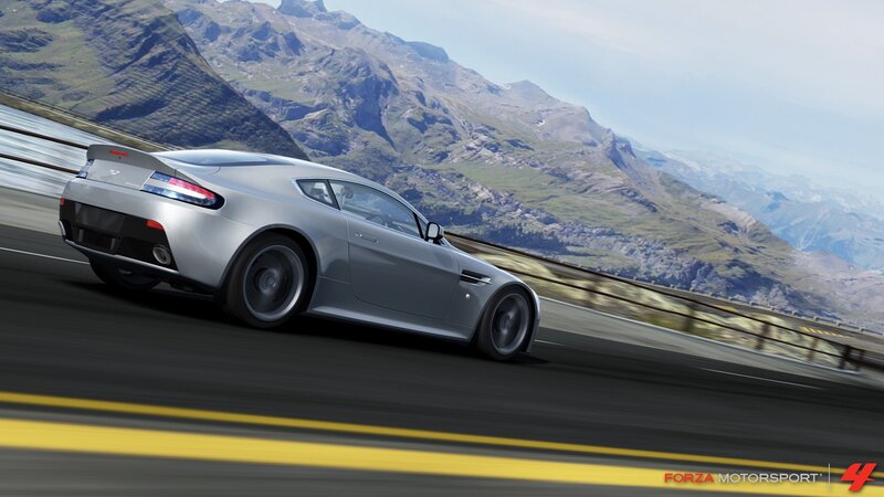 Silver Sports Car — Gray, Dynamic, Afternoon, 3d Render, Mountains