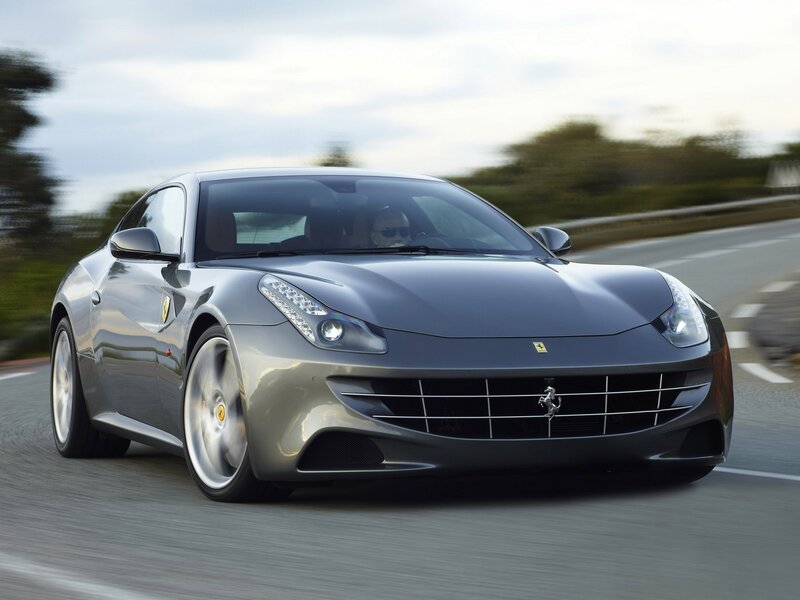 Silver Sports Car — Gray, Dynamic, Afternoon, Photograph, Driver, Road, Trees, Black