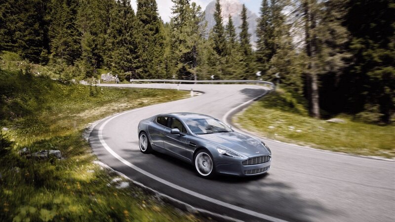 Silver Sports Car — Gray, Dynamic, Afternoon, Photograph, Road, Forest, Mountain
