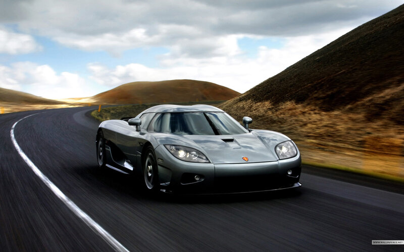 Silver Sports Car — Gray, Dynamic, Afternoon
