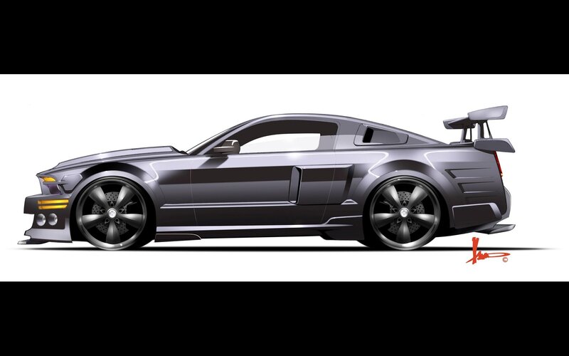 Silver Sports Car — Gray, Dynamic, Illustration