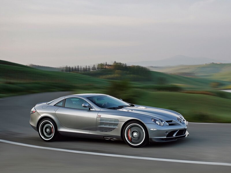 Silver Sports Car — Gray, Dynamic, Morning, Photograph, Road