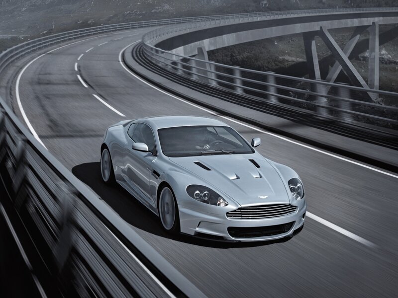 Silver Sports Car — Gray, Dynamic, Photograph, Bridge