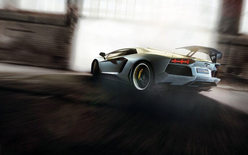 Silver Sports Car — Gray, Dynamic, Photograph, Tire Smoke