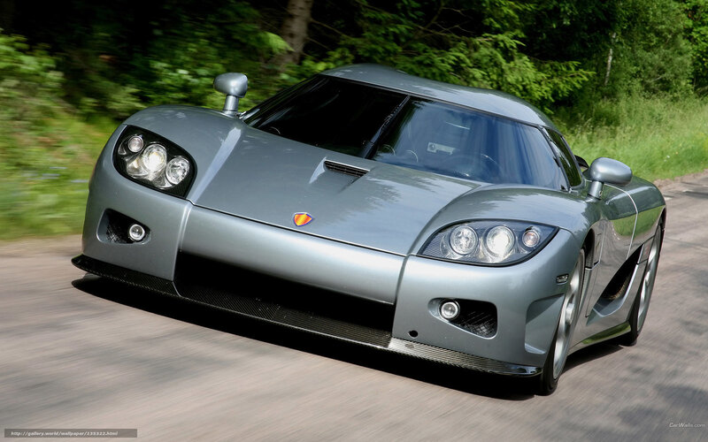 Silver Sports Car — Gray, Dynamic, Summer