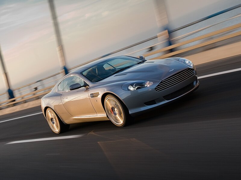 Silver Sports Car — Gray, Dynamic, Sunset, Photograph, Bridge