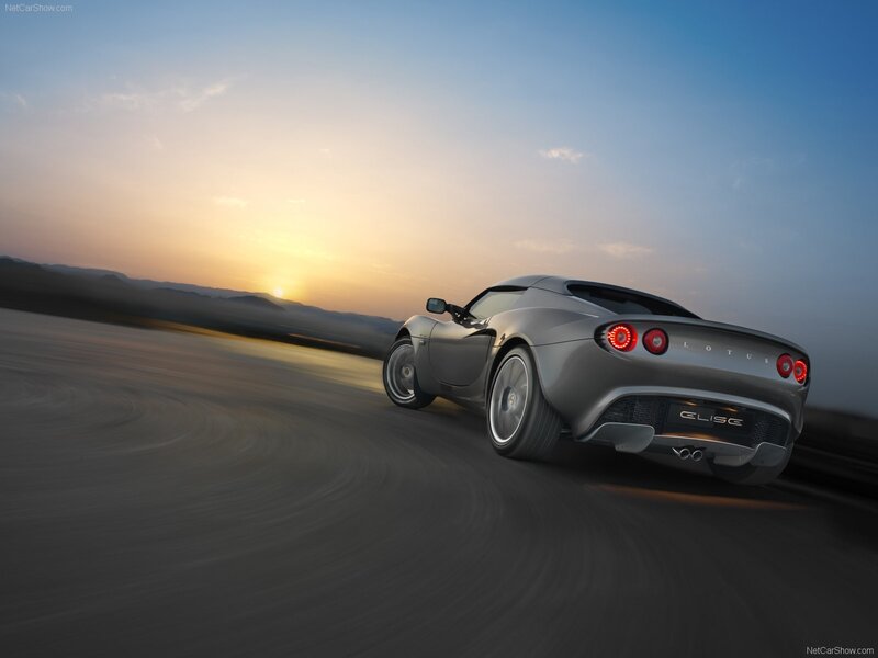 Silver Sports Car — Gray, Dynamic, Sunset, Photograph, Road, Blue, Yellow