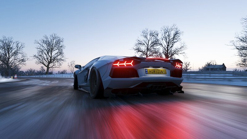 Silver Sports Car — Gray, Dynamic, Winter, 3d Render