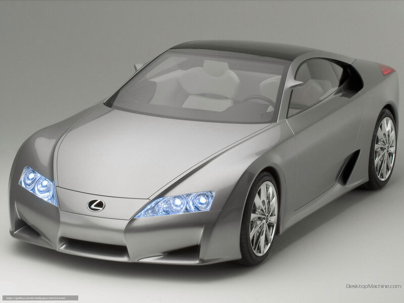 Silver Sports Car — Gray, Neutral, 3d Render, Headlights, Wheels