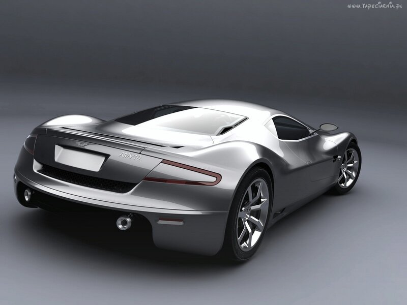 Silver Sports Car — Gray, Neutral, 3d Render, Wheel