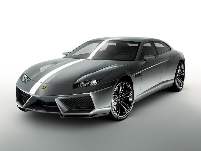 Silver Sports Car — Gray, Neutral, 3d Render, Wheels, Stripes