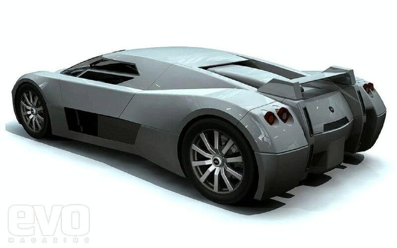 Silver Sports Car — Gray, Neutral, 3d Render, Wheels