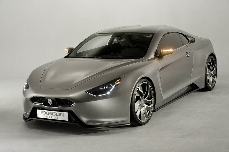 Silver Sports Car — Gray, Neutral, Photograph, Studio Lighting