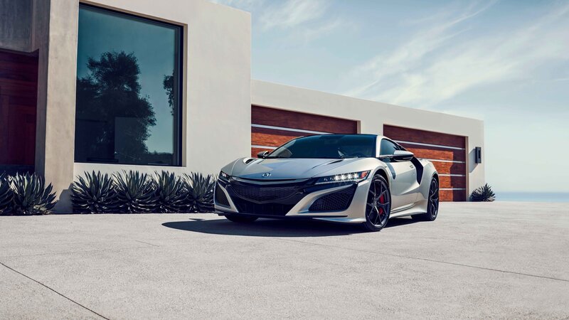 Silver Sports Car — Gray, Serene, Afternoon, Photograph, Modern House
