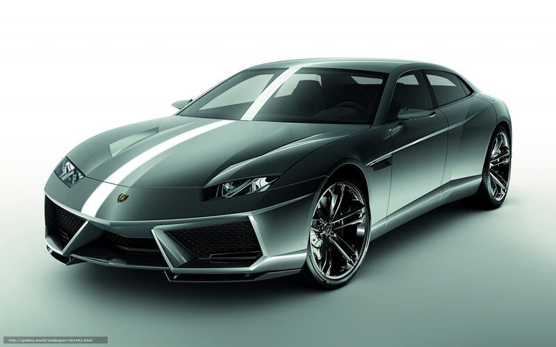 Silver Sports Car — Gray, Sleek, 3d Render, Stripes, Wheels