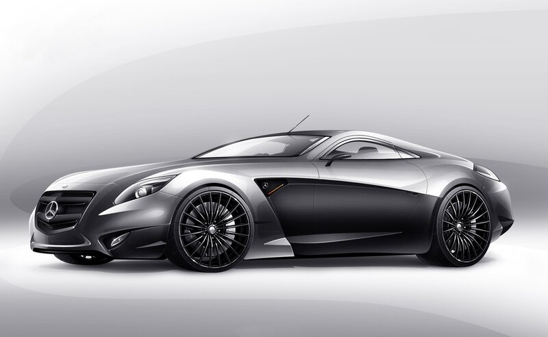 Silver Sports Car — Gray, Sleek, Digital Art