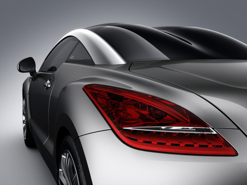 Silver Sports Car — Gray, Sleek