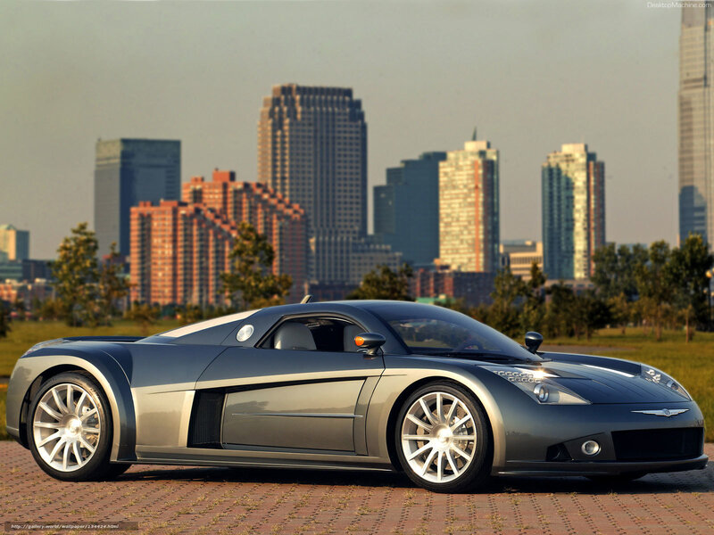 silver sports car in city