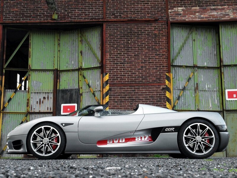 silver sports car in garage