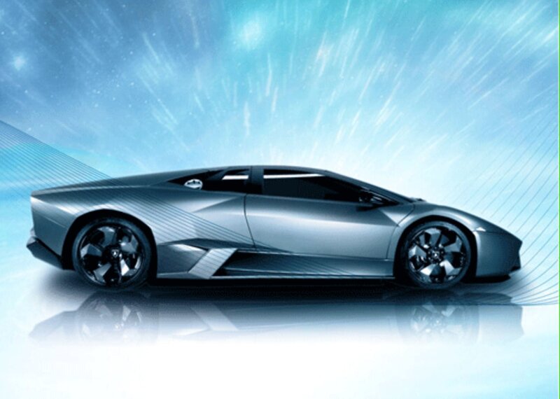 silver sports car in motion