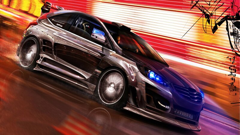 silver sports car in motion