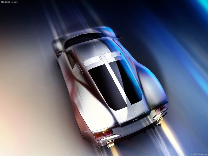 Silver sports car in motion