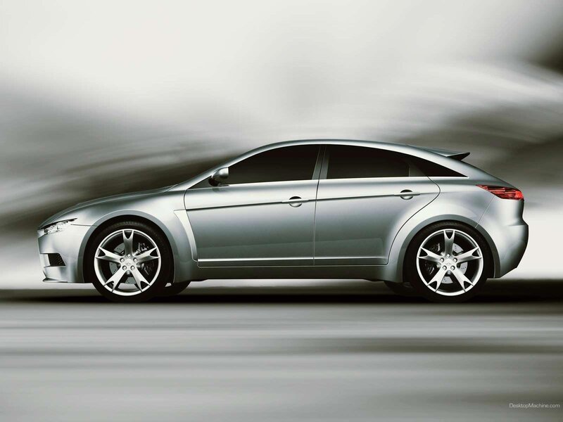 silver sports car in motion