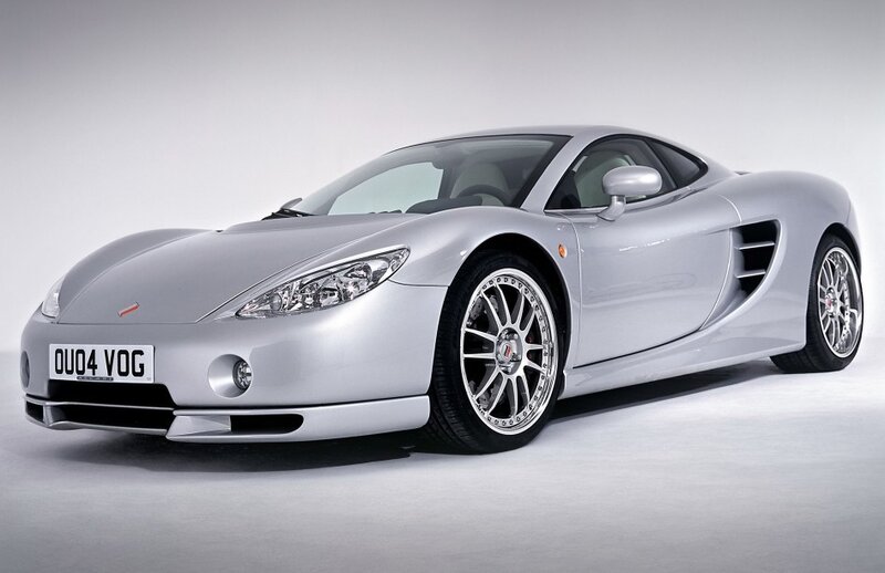 silver sports car in studio