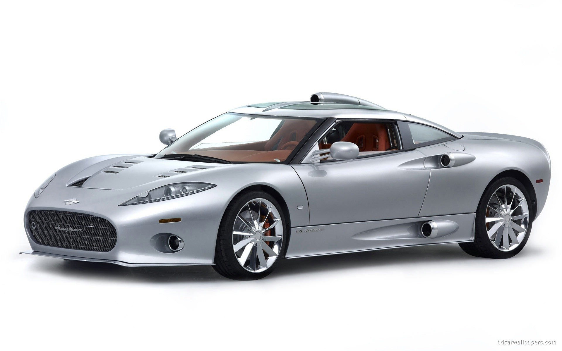 silver sports car model