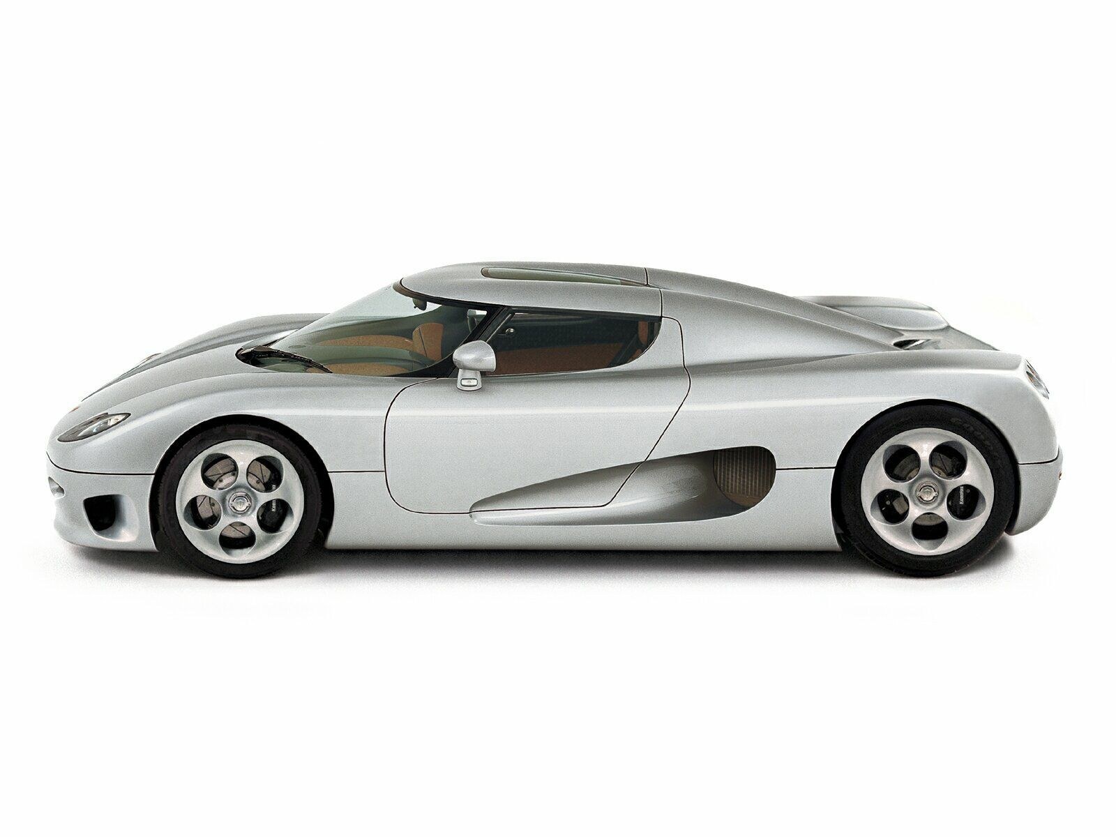 silver sports car model