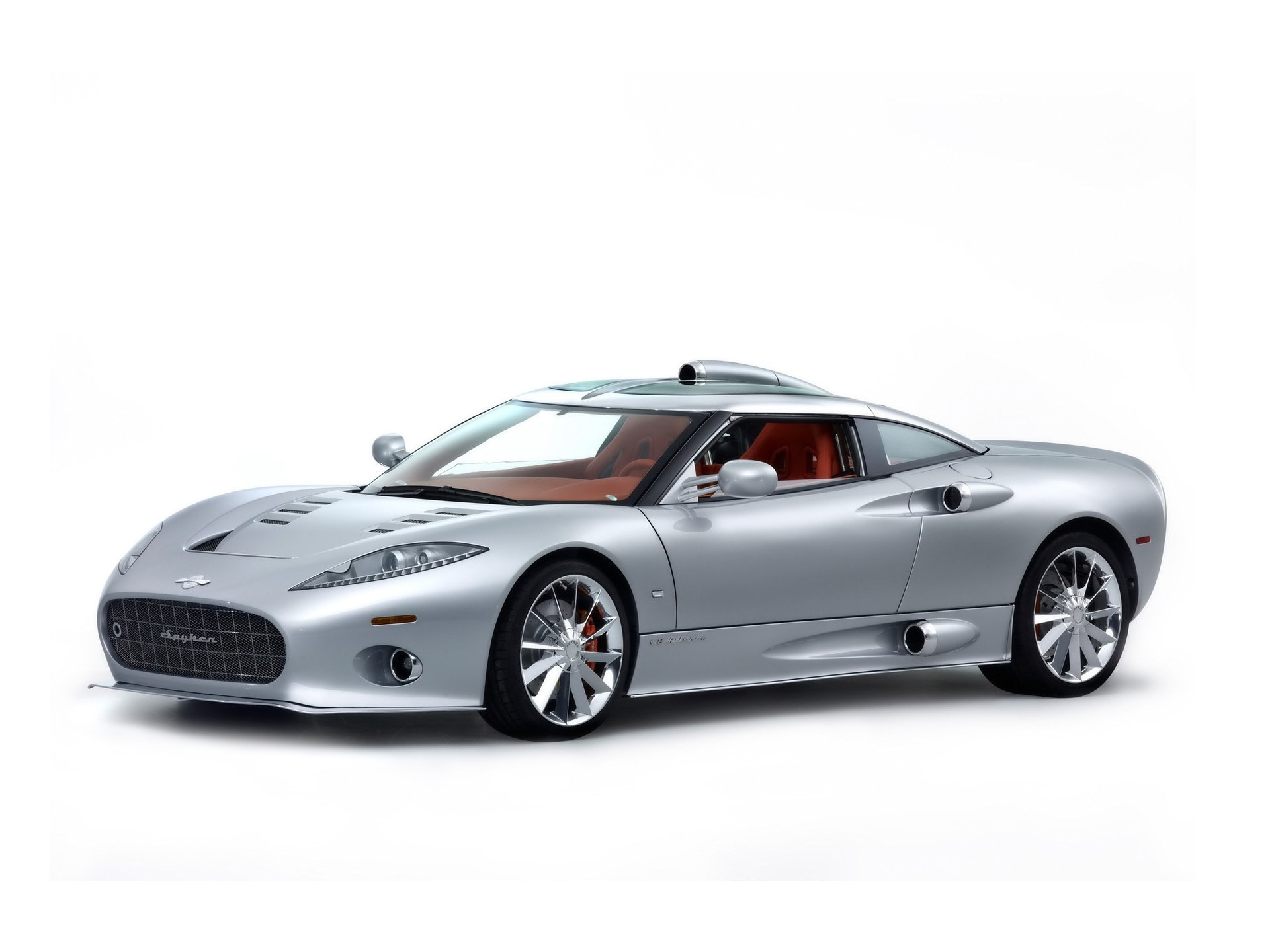 silver sports car model