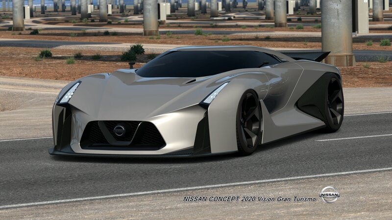 Silver Sports Car — Modern, Afternoon, 3d Render