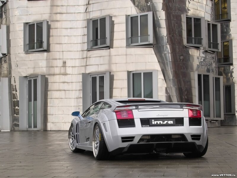 Silver Sports Car — Modern, Photograph, Building, Windows, Tires