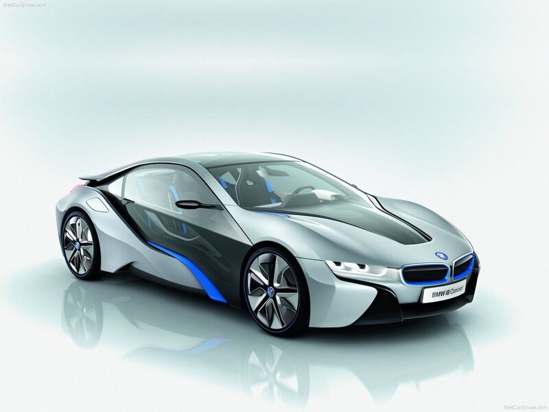 Silver Sports Car — Modern, Photograph