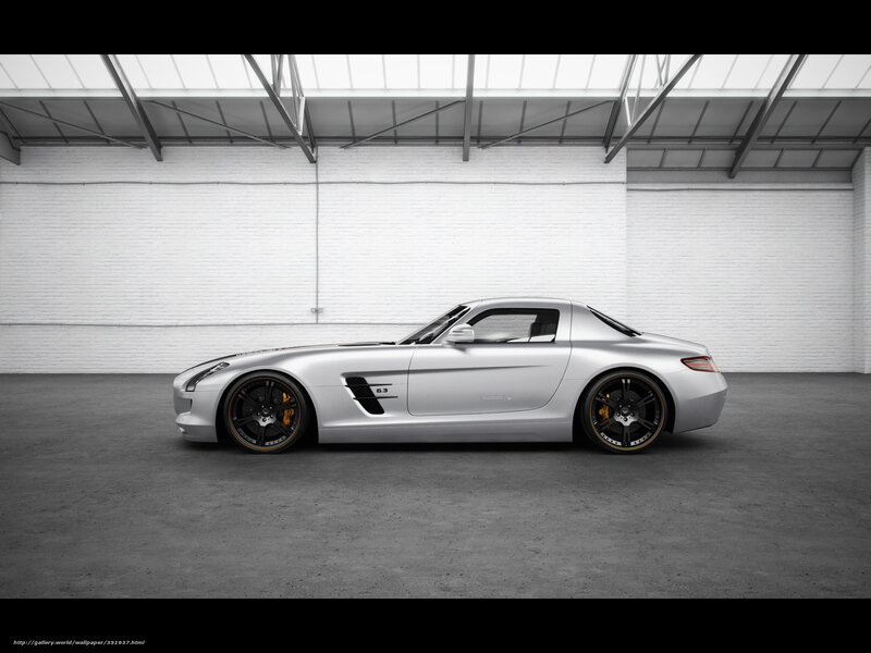 Silver Sports Car — Neutral, 3d Render, Wheels, Building